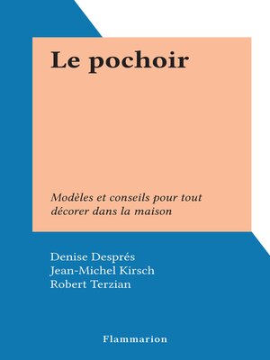 cover image of Le pochoir